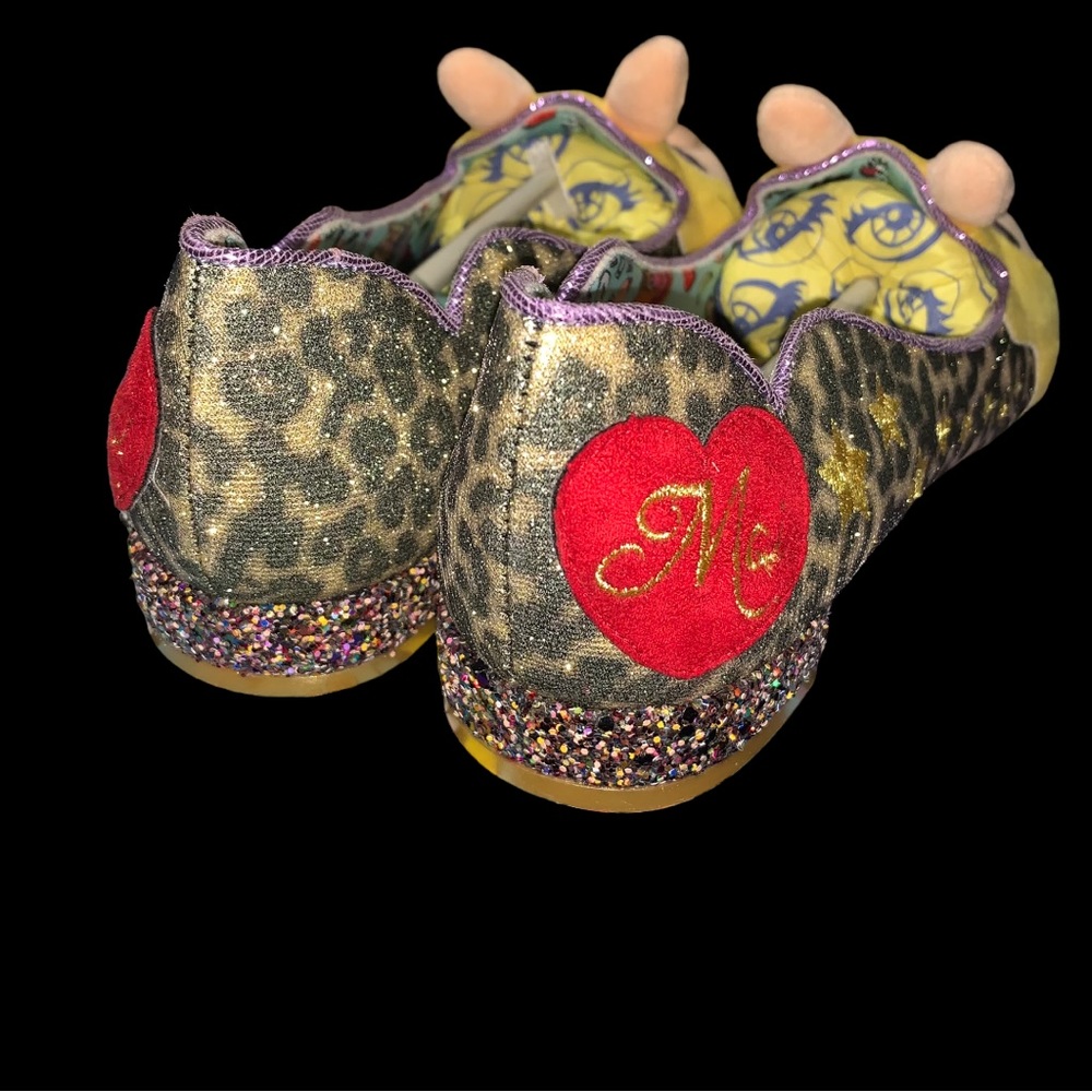 Irregular Choice Disney MUPPETS Miss Piggy Cheetah flat shoes sz 39 EU 8 1/2 US - Picture 8 of 14